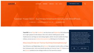 
                            7. Tutorial: Yoast SEO - Suchmaschinenoptimierung mit WordPress