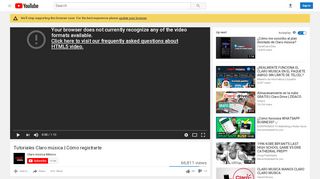 
                            10. Tutoriales Claro música | Cómo registrarte - YouTube
