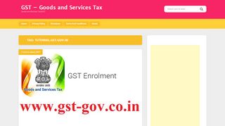 
                            4. Tutorial.gst.gov.in | GST - Goods and Services Tax