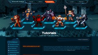 
                            6. Tutorials - Minecraft-hosting.pro : Follow our tutorials and learn how to ...