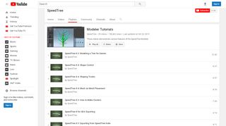 
                            12. Tutorials - SpeedTree