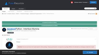 
                            7. [tutoriel / partage] Interface complète illumina 3.0 - Systèmes ...