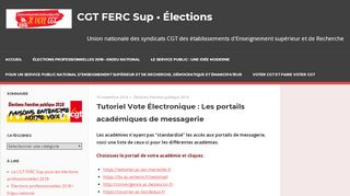 
                            9. Tutoriel Vote Électronique : Les portails académiques de messagerie ...