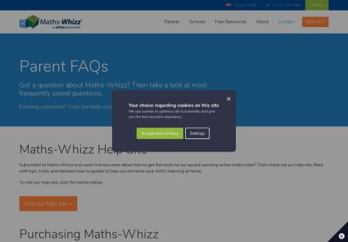 
                            4. Tutoring website for 5-13 year olds | Educational software - Maths Whizz