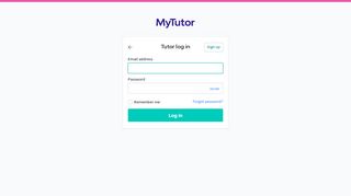 
                            9. Tutors Login | MyTutor