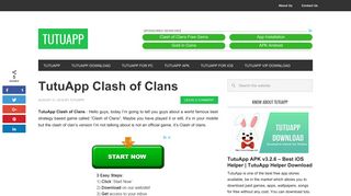 
                            9. TutuApp Clash of Clans - TutuApp