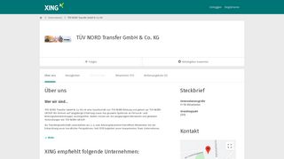 
                            10. TÜV NORD Transfer GmbH & Co. KG als Arbeitgeber | XING ...