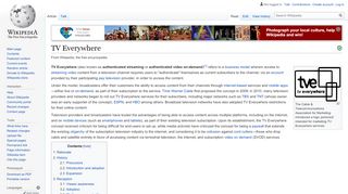 
                            8. TV Everywhere - Wikipedia