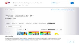 
                            11. TV Guide - Einzelne Sender - TNT Comedy HD - Sky - TV Guide