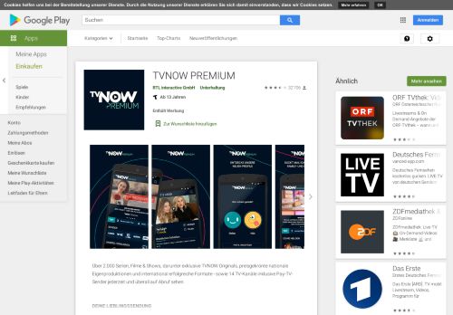 
                            2. TV NOW PLUS – Apps bei Google Play