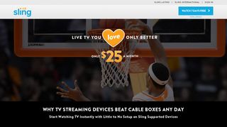 
                            10. TV Streaming Devices Are a Better Way to Watch TV | Sling