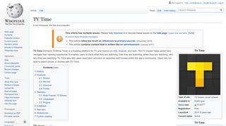 
                            7. TV Time - Wikipedia