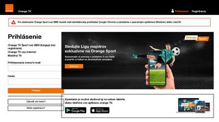 
                            10. TV v mobile, tablete či PC - Orange