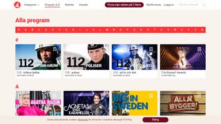 
                            6. TV4 Play - TV när du vill