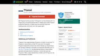 
                            13. TVgenial - Download - NETZWELT