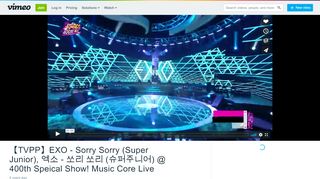 
                            10. 【TVPP】EXO - Sorry Sorry (Super Junior), 엑소 - 쏘리 쏘리 (슈퍼주니어 ...