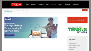 
                            4. TVPro-online.de - Das Turnierportal - FAQ