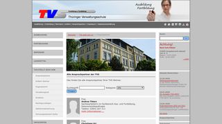 
                            7. TVS Weimar - Ansprechpartner