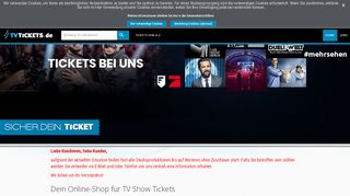 
                            6. TVTiCKETS