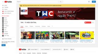 
                            7. TWC - TV WEB CENTRAL - YouTube