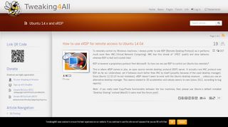 
                            7. Tweaking4All.com - How to use xRDP for remote access to Ubuntu ...