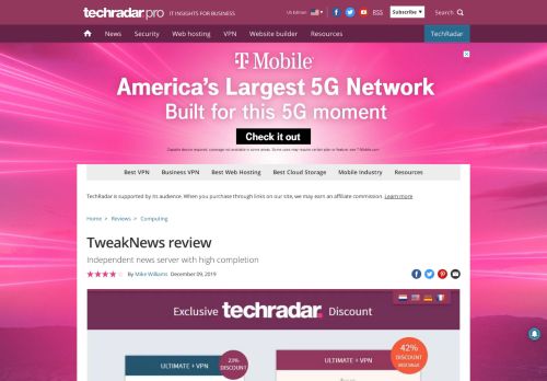 
                            10. TweakNews review | TechRadar