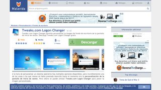 
                            9. Tweaks.com Logon Changer 3.1.0 - Descargar para PC Gratis