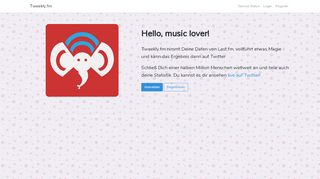 
                            11. Tweekly.fm · Post your Last.fm data to social networks automagically.