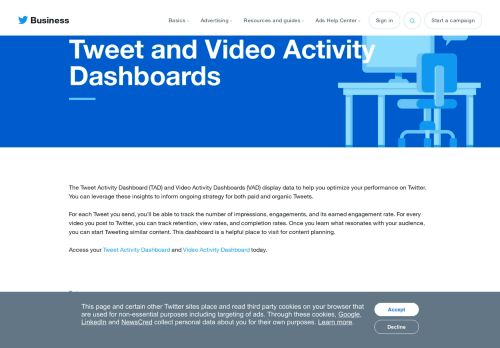 
                            8. Tweet activity dashboard - Twitter for Business