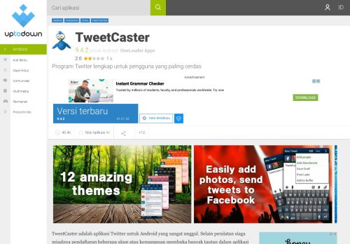 
                            4. TweetCaster 9.4.1 untuk Android - Unduh