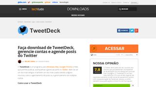 
                            6. TweetDeck | Download | TechTudo