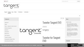 
                            9. Tweeter Tangent EVO - Accessories & Spare Parts - Tangent A/S