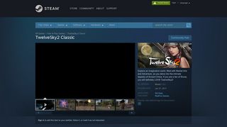 
                            7. TwelveSky2 Classic on Steam