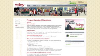 
                            9. Twinity - Frequently Asked Questions