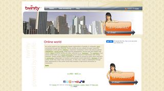 
                            6. Twinity - Online world