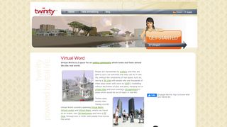 
                            7. Twinity - Virtual World