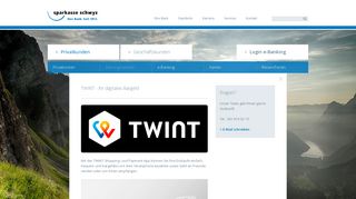 
                            9. TWINT - Mobile Payment App - Sparkasse App ... - Sparkasse Schwyz