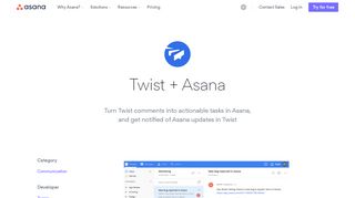 
                            13. Twist + Asana app integration · Asana