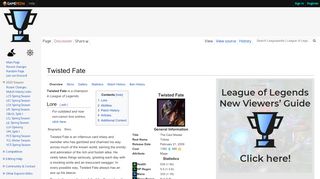 
                            12. Twisted Fate - Leaguepedia | League of Legends Esports Wiki