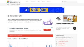 
                            7. Twitch down or not working? Problems, status and outages - Is The ...