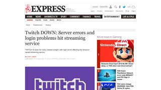 
                            11. Twitch DOWN: Server errors hit Amazon streaming service | Gaming ...