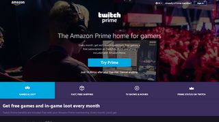 
                            11. Twitch Prime