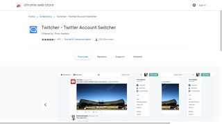 
                            7. Twitcher - Twitter Account Switcher - Google Chrome