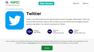 
                            12. Twitter: a guide for parents | Net Aware