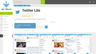 
                            5. Twitter Lite 2.1.0--25 for Android - Download