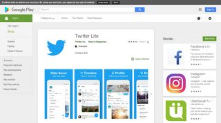 
                            3. Twitter Lite - Aplikasi di Google Play