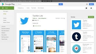 
                            4. Twitter Lite - Apps on Google Play