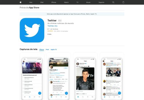 
                            5. Twitter na App Store - iTunes - Apple