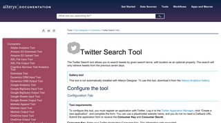 
                            11. Twitter Search Tool