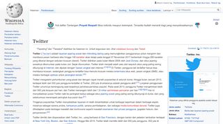 
                            8. Twitter - Wikipedia bahasa Indonesia, ensiklopedia bebas